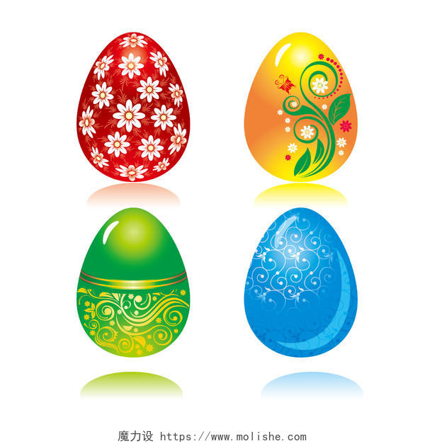 复活节鸡蛋png素材